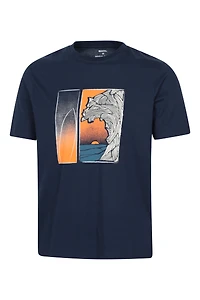 Surfers Mens Organic T-Shirt