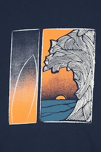 Surfers Mens Organic T-Shirt