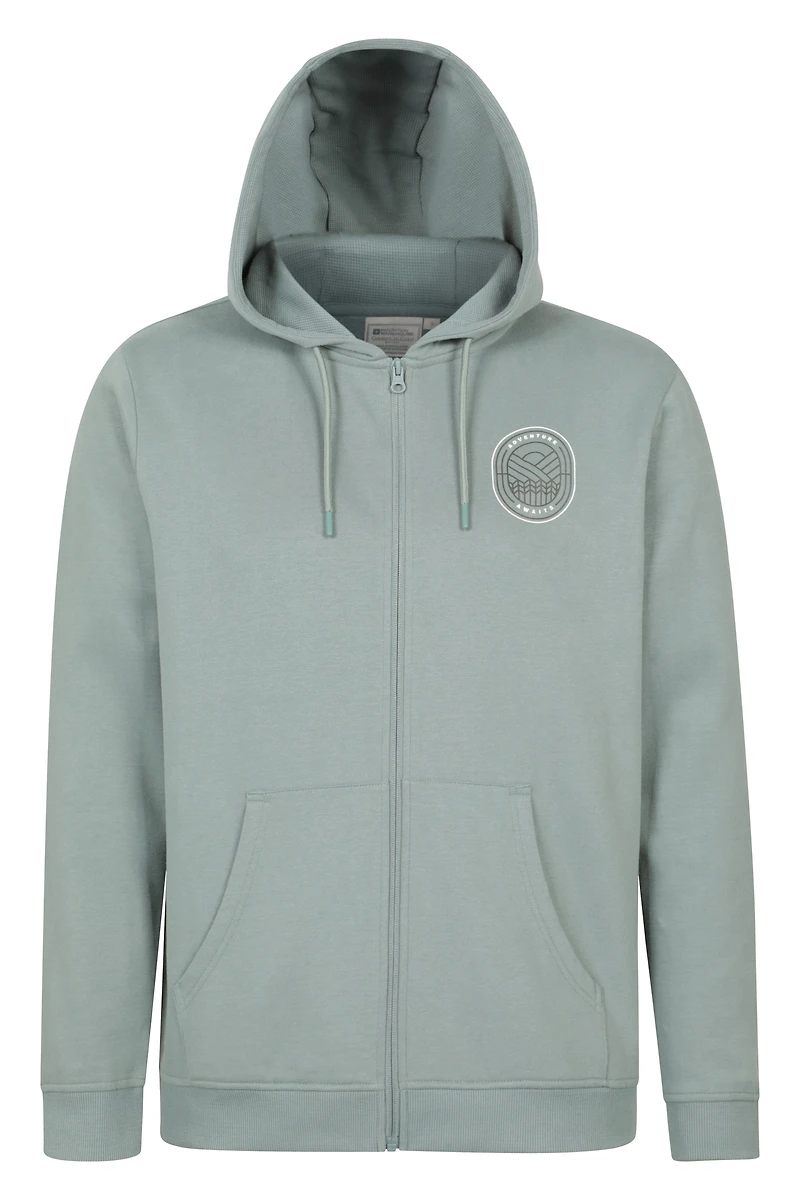 Adventure Awaits Womens Graphic Full Zip Hoodie