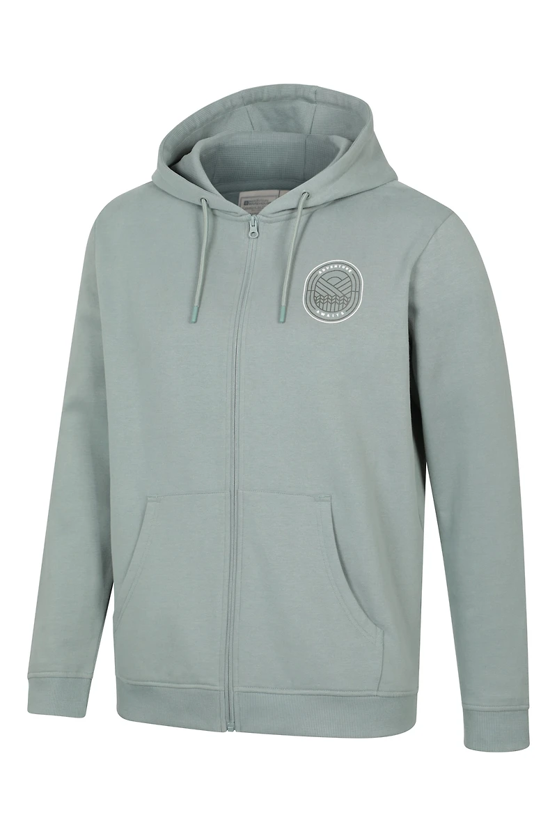 Adventure Awaits Womens Graphic Full Zip Hoodie