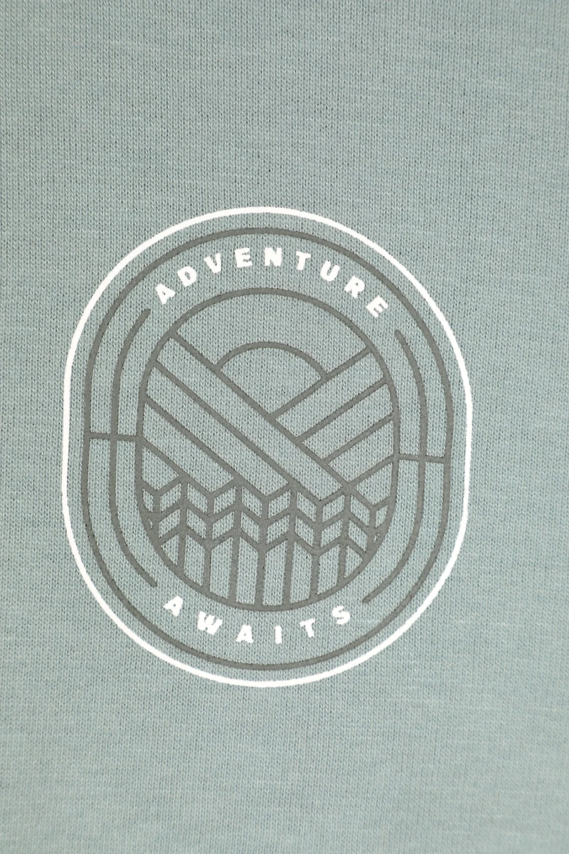 Adventure Awaits Womens Graphic Full Zip Hoodie