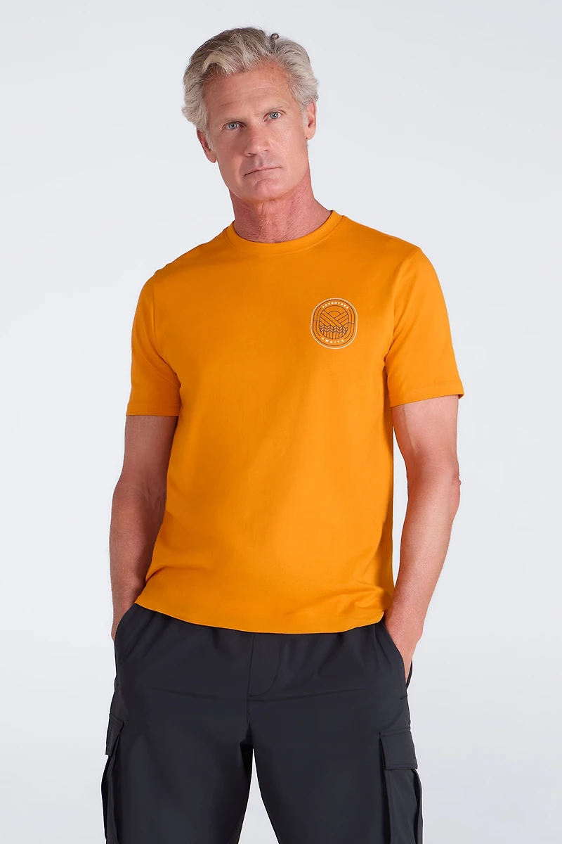 Adventure Awaits Graphic Short Sleeve T-Shirt