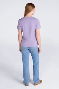 Printed Womens Birds at Dusk T-Shirt