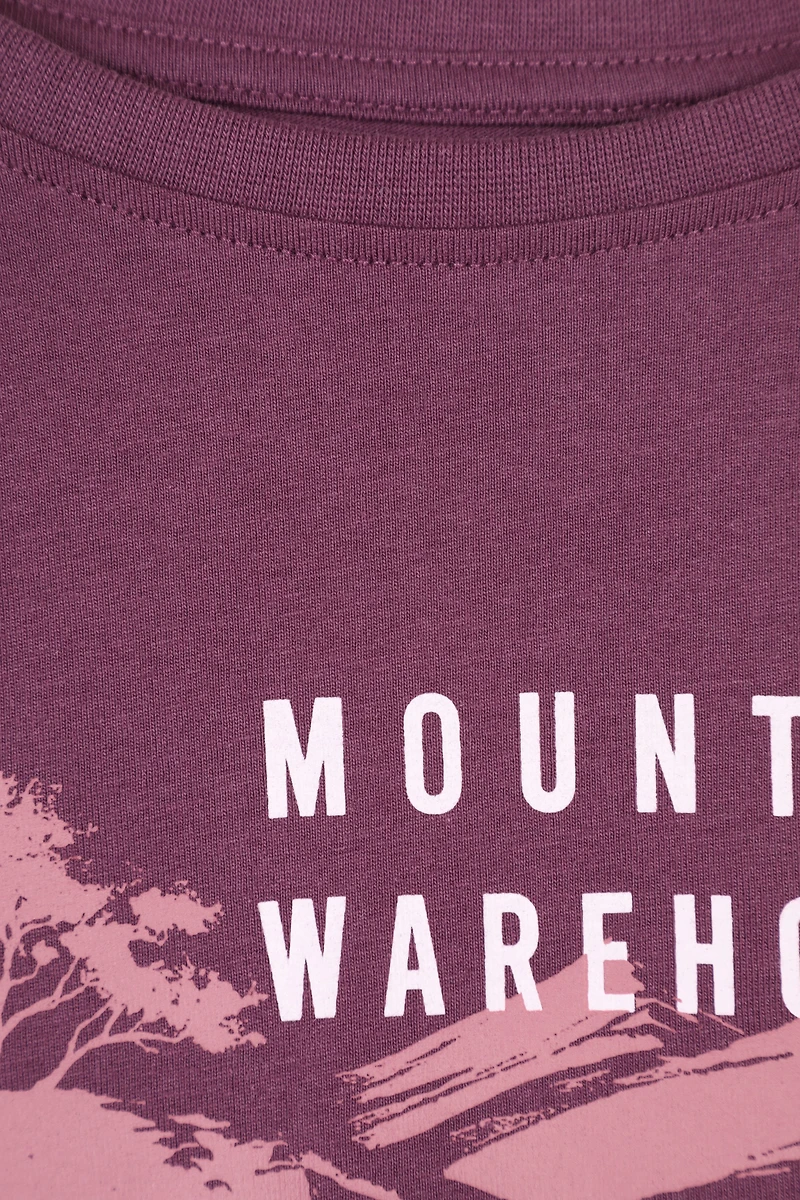 Printed Womens Winding Trek T-Shirt