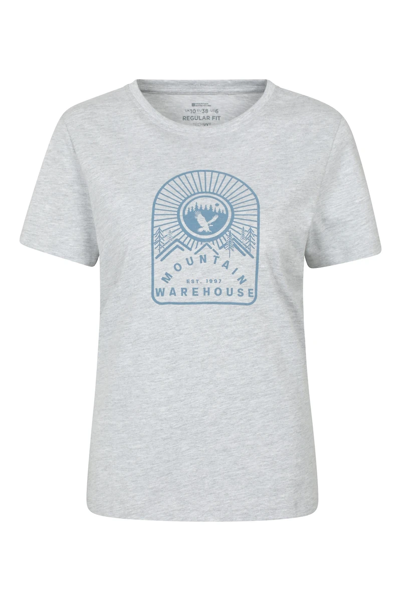 Printed Womens Eagle Forest T-Shirt