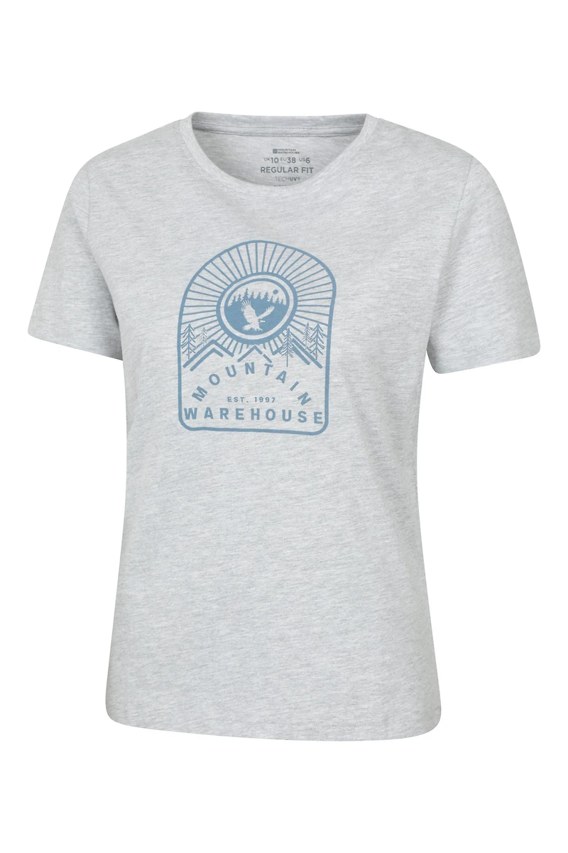 Printed Womens Eagle Forest T-Shirt