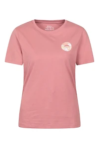 Landscape Womens Graphic Short Sleeve T-Shirt