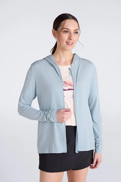 EMS Sunguard Womens Zipped Hoodie