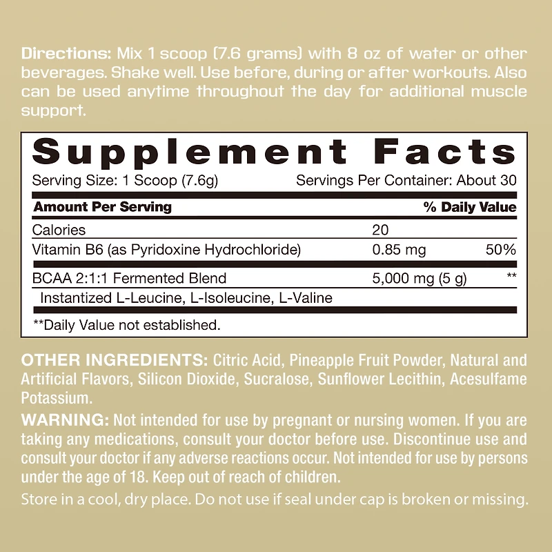 Performance BCAA - Watermelon (30 Servings)