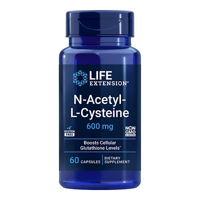 N-Acetyl-L-Cysteine 600mg 60ct