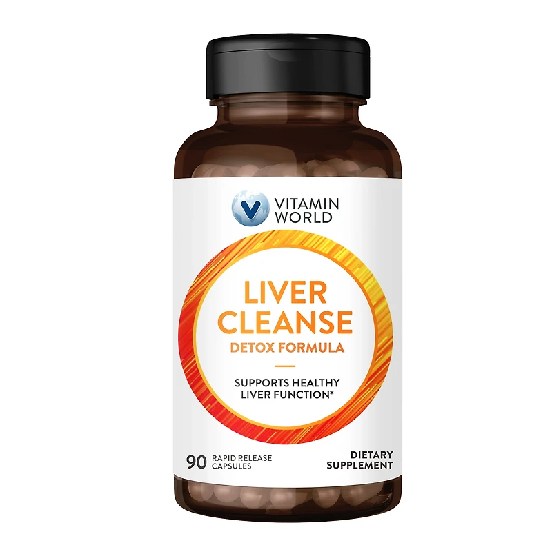 Liver Cleanse Detox Formula 90 Rapid Release Capsules