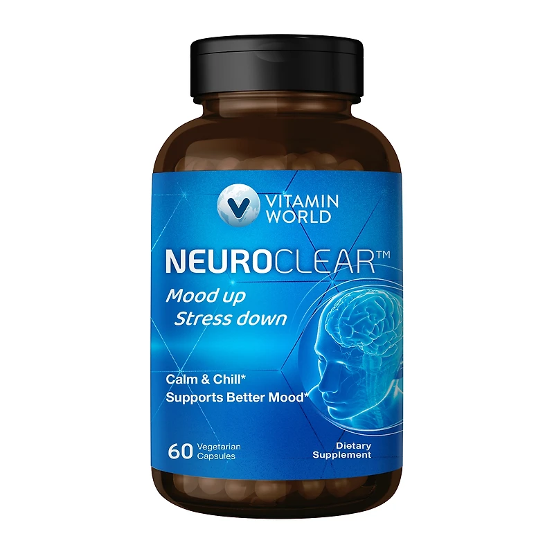 NeuroClear™ Mood Up – Stress Down 60ct