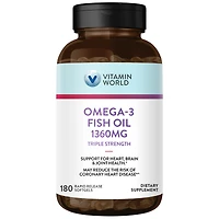 Triple Strength Omega-3 Fish Oil 1360 MG