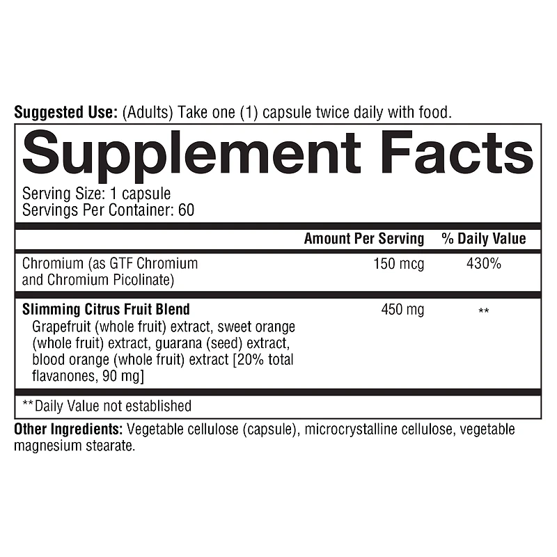 Slimming Citrus Fruit