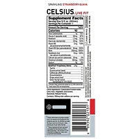 Celsius Sparkling Strawberry Guava Energy Drink