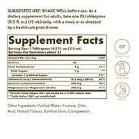 Blueberry Liquid Calcium Magnesium Citrate with Vitamin D3