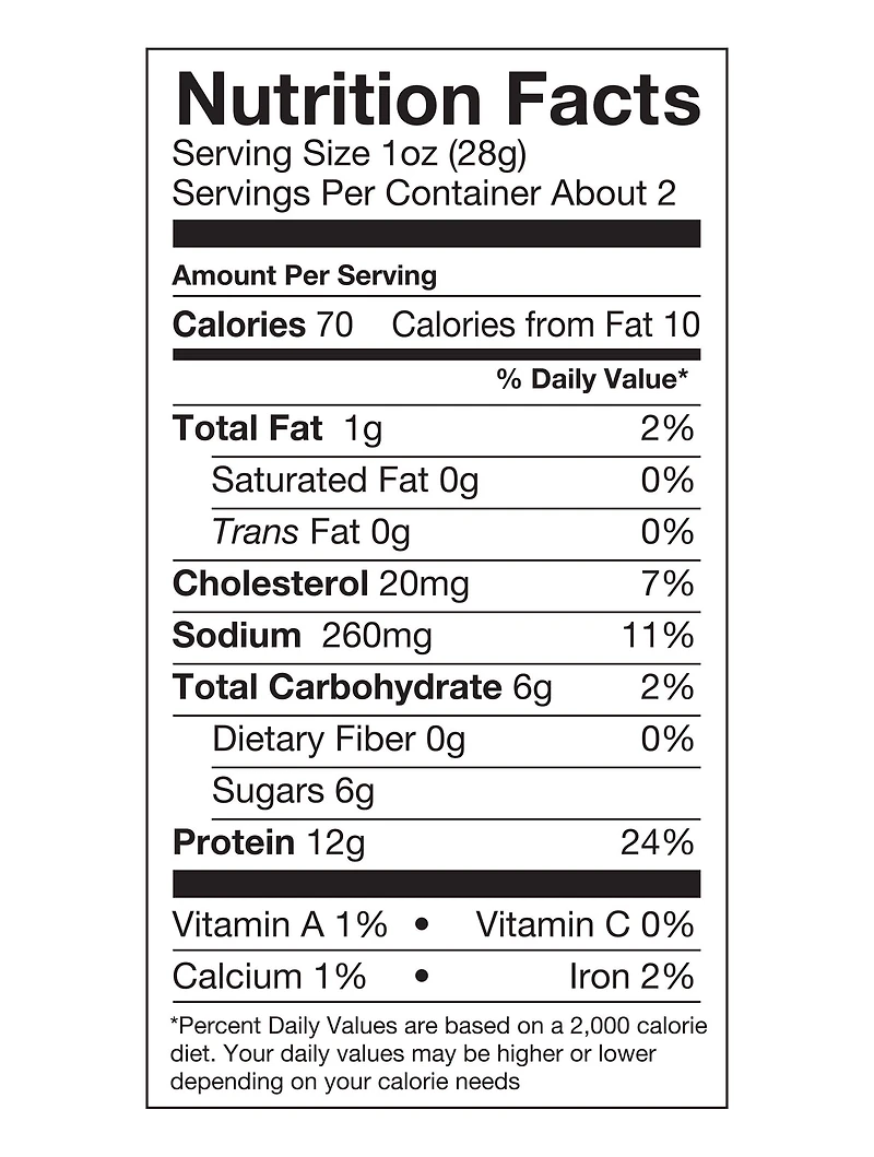 Think Jerky Chipotle Beef Jerky 2.2oz