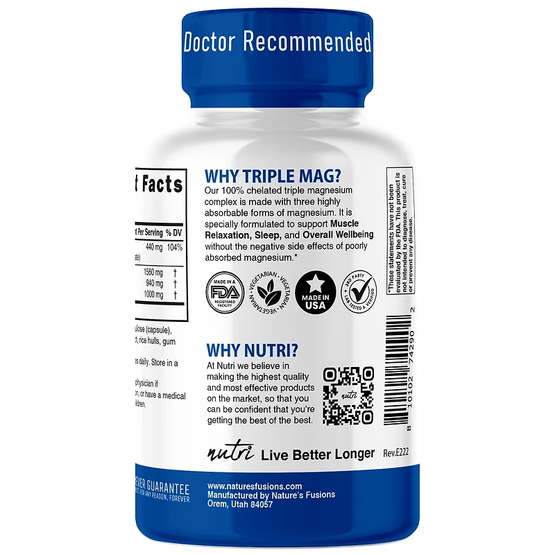 Triple Magnesium 440mg