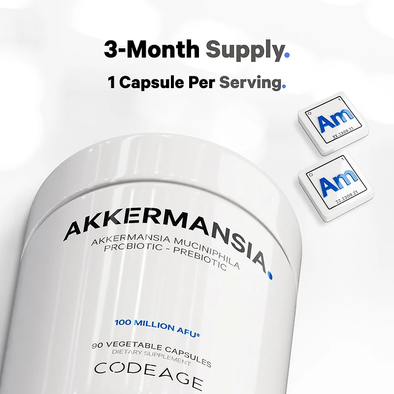 Codeage Akkermansia Muciniphila Probiotic Supplement, 90 Caps