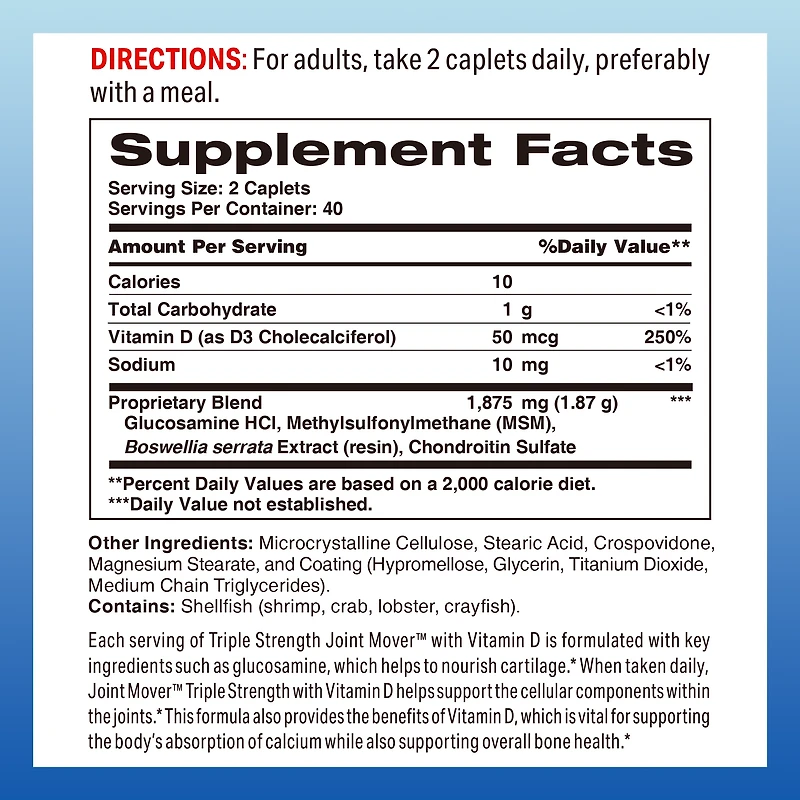 Triple Strength Joint Mover™ with Vitamin D