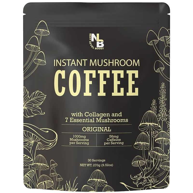 Next Level Boost Original Instant Mushroom Coffee
