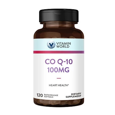 Co Q-10 100MG Rapid Release Softgels