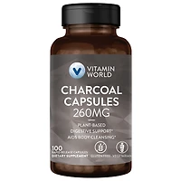 VW Charcoal 260mg 100cap