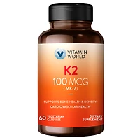 Vitamin K2 (MK-7) 100MCG – 60 Vegetarian Capsules