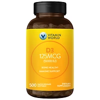 Vitamin D3 125mcg (5000 IU)