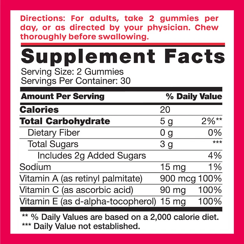 Eye Happy Vision Support Formula Gummies