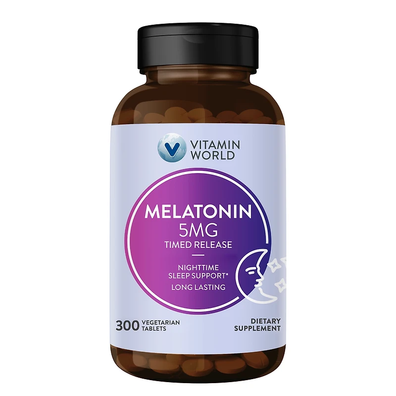 VW Melatonin 5mg TR tablets - 300ct