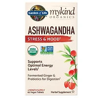 myKind Organics Ashwaganda Stress & Mood (60 count)