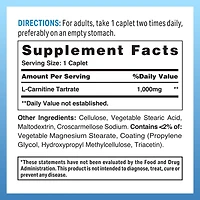 L-Carnitine Tartrate 1000mg
