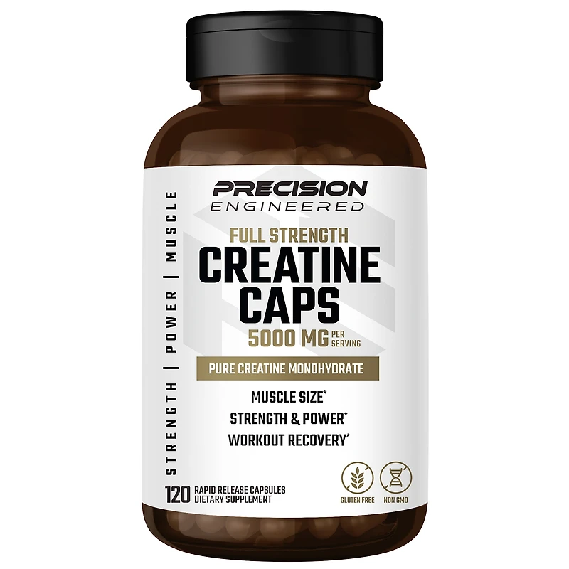 Full Strength Creatine Caps (24 Servings)