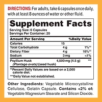 Psyllium Seed Husks 4500MG