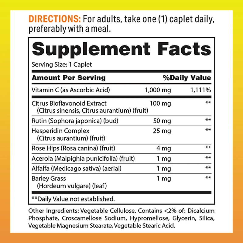 Vitamin C Complex for Immune Support