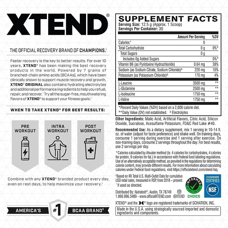 Xtend Original 30 serv Strawberry Kiwi Splash