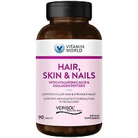 Hair Skin & Nails Formula with Hyaluronic Acid & Collagen Peptides