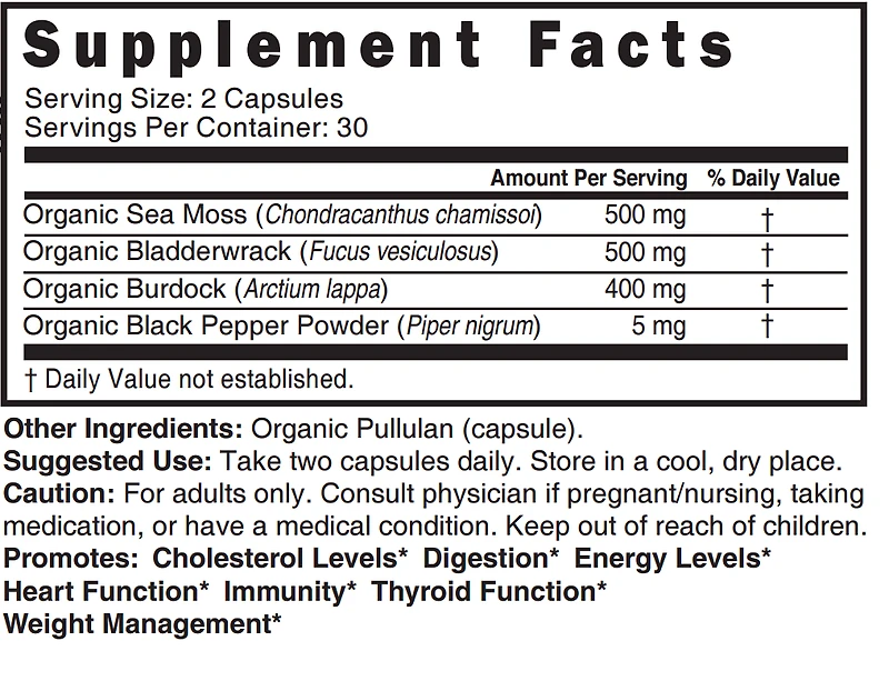 Organic Sea Moss