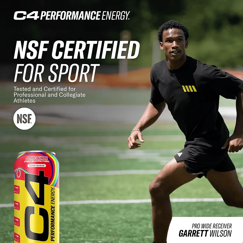 C4 Energy Carbonated Cosmic Rainbow 16oz