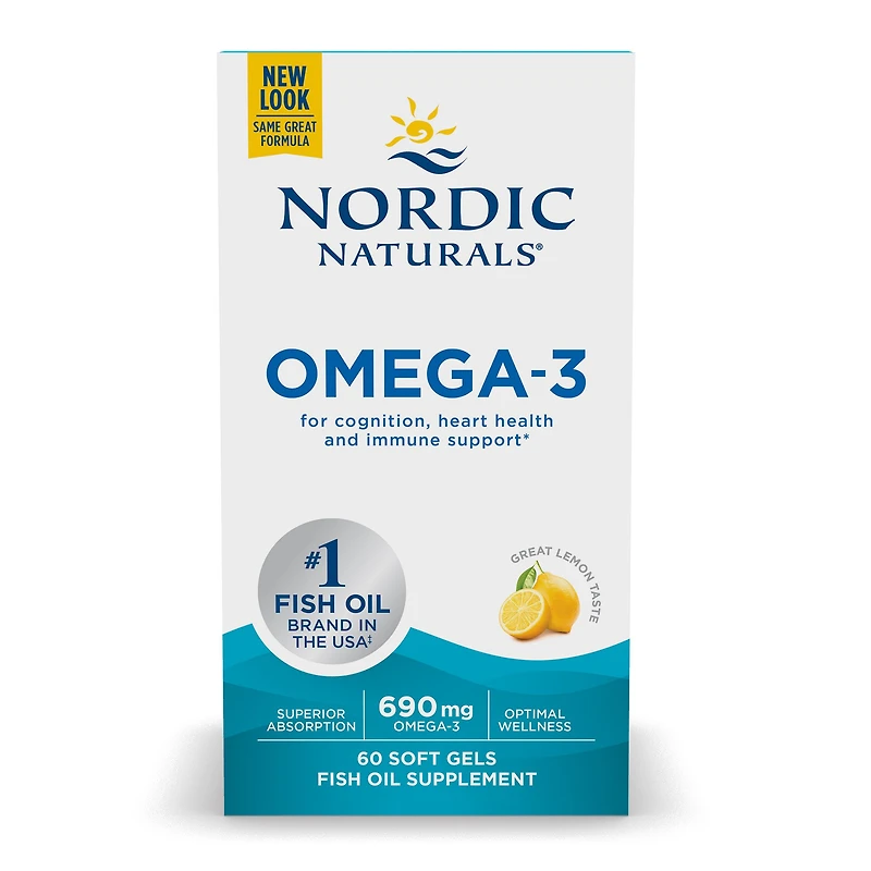 Omega 3 Lemon Flavored Softgels