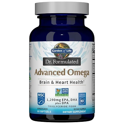 Dr. Formulated Advanced Omega (60 count) (Lemon)