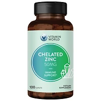 Chelated Zinc 50 mg.