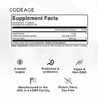 Codeage Akkermansia Muciniphila Probiotic Supplement, 90 Caps