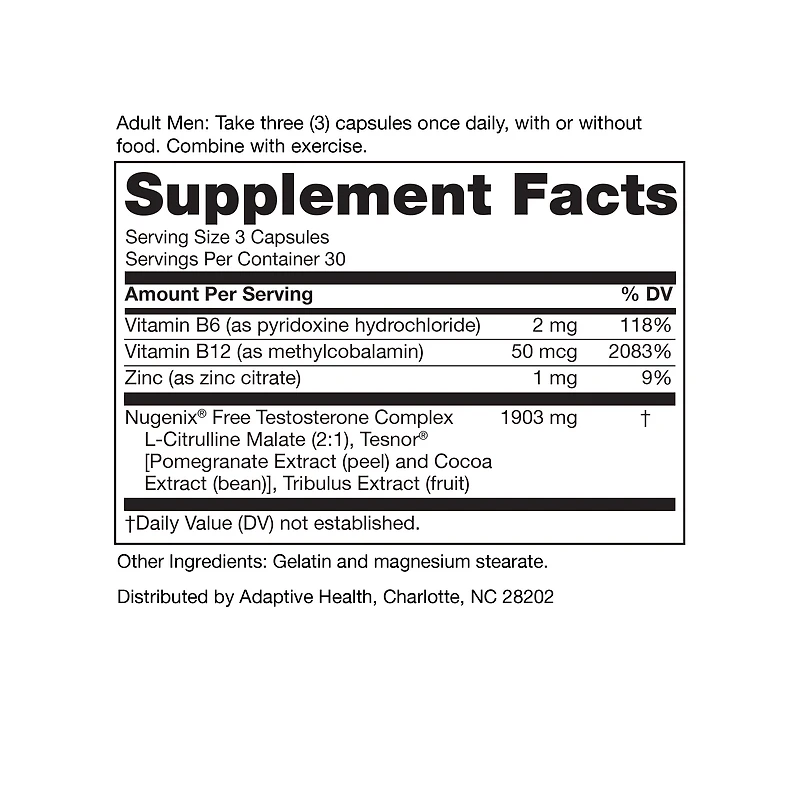 Nugenix T-Booster Free Testosterone Booster