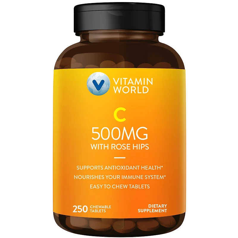 Vitamin C 500MG 250 Chewable Tablets