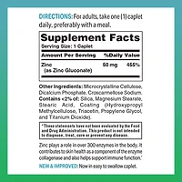 Chelated Zinc 50 mg.