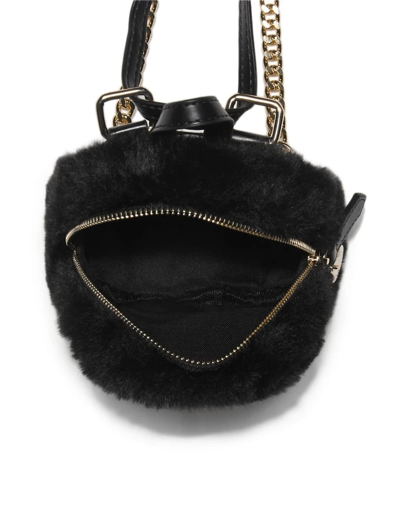 Evan Faux-Fur Mini Crossbody