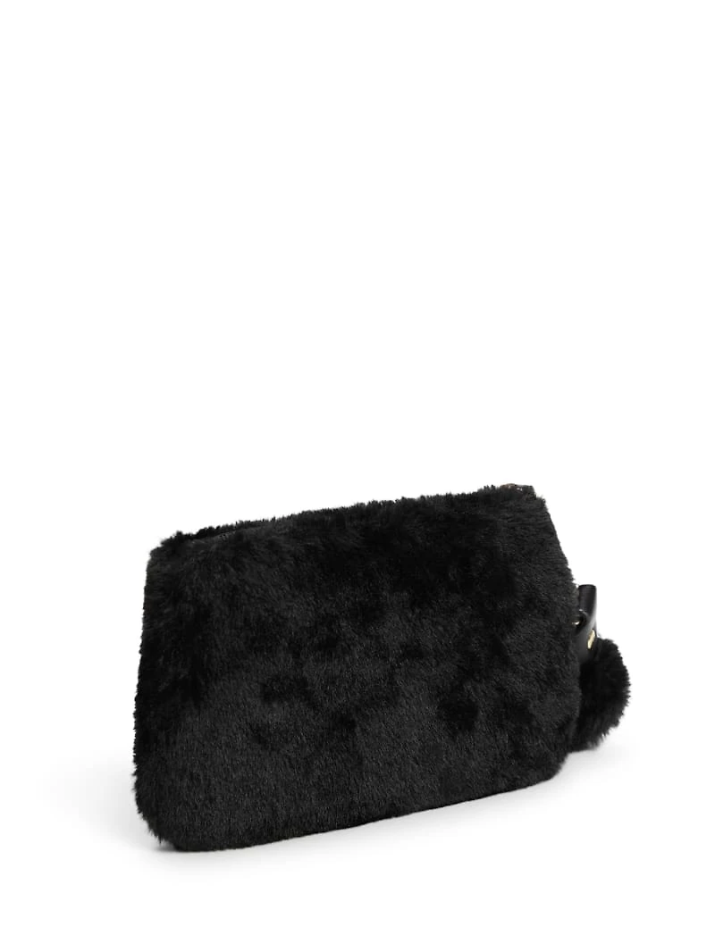 Faux-Fur 3-Piece Wristlet Set