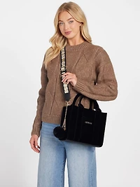 Holly Velvet Mini Tote